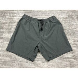 Burnside Shorts Mens XXL Charcoal BE9855-JC Hybrid Elastic Waist Stretch Active